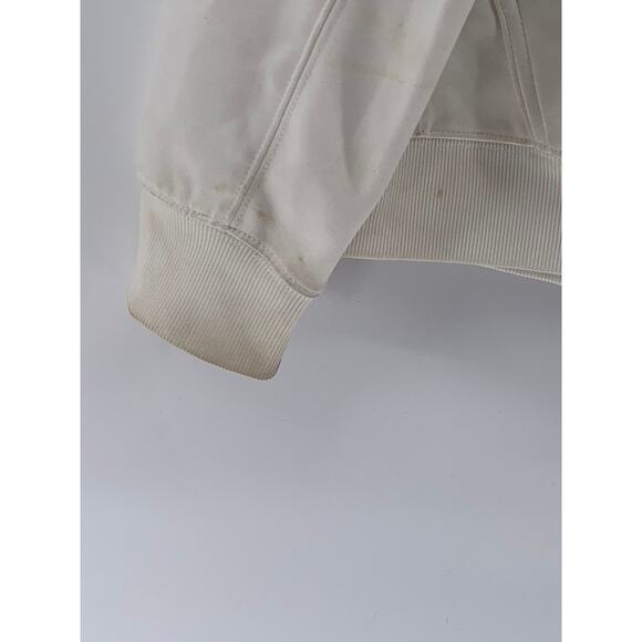 BAW Unisex Adult White Casual Classic-Fit Thermotek Pullover Hoodie SZ L - Picture 6 of 11